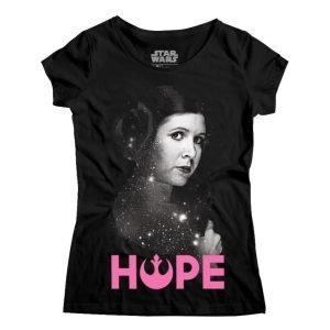 Playera Máscara De Látex Leia Mujer