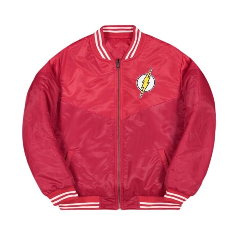 Bomber Jacket Máscara De Látex Flash Hombre