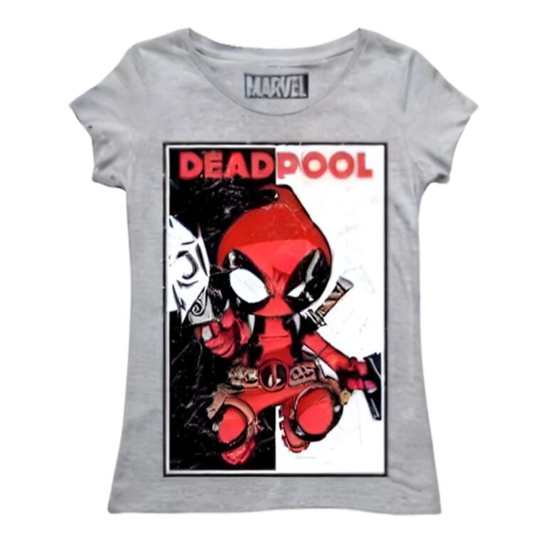 Playera Máscara De Látex Chibi Wade Mujer