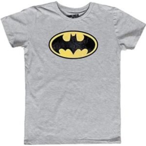 Playera Mascara De Latex Batman Logo Niño