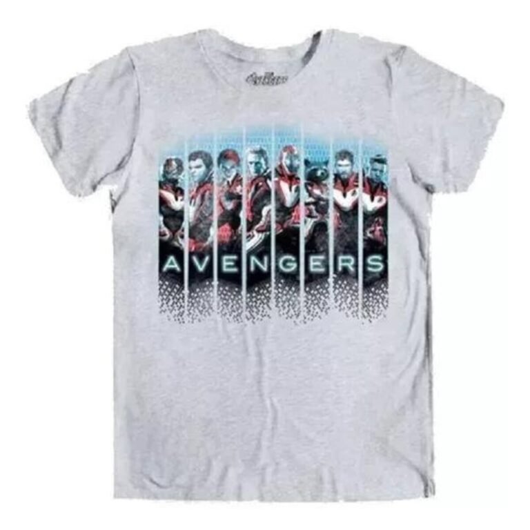 Playera Máscara De Látex Avengers Quantum Hombre