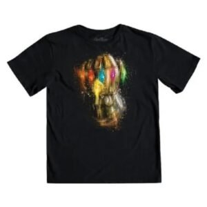 Playera Máscara De Látex Infinity Gauntlet Niño