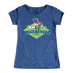 Playera Máscara de Látex Space Ranger Mujer