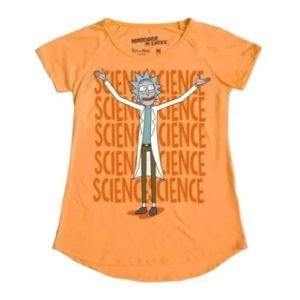 Playera Máscara De Látex Focus On Science Mujer