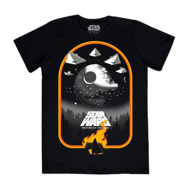 Playera Máscara de Látex Return Of The Jedi Poster Hombre