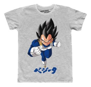 Playera Máscara de Látex El Principe Saiyajin 2 Mldb Hombre