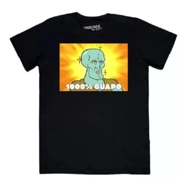 Playera Máscara De Látex 1000% Guapo Hombre