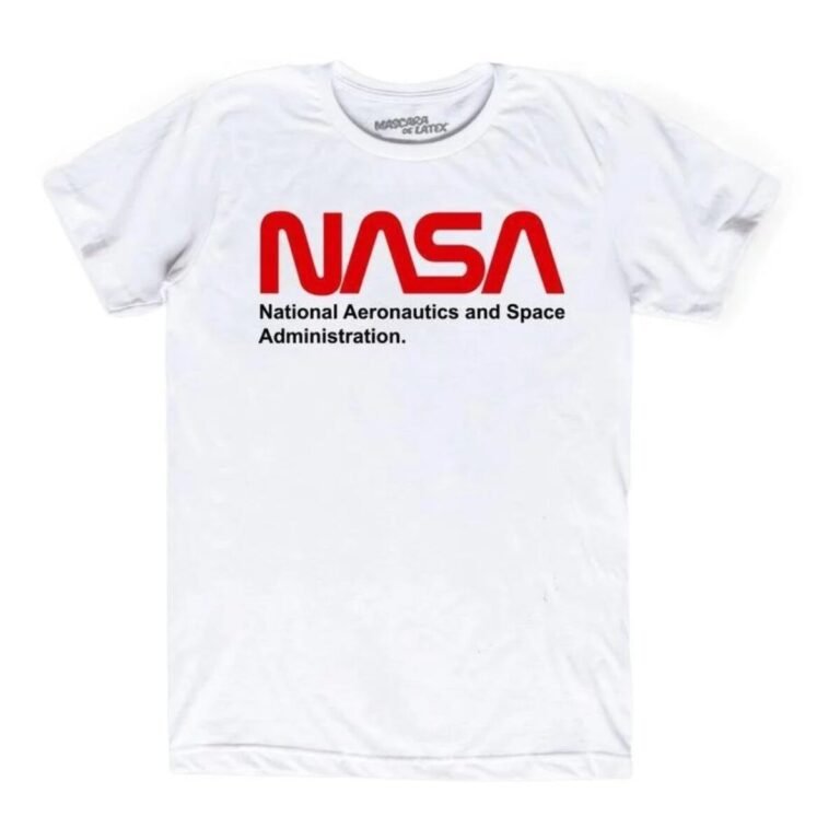 Playera Máscara De Látex Aeronautics And Space Hombre/Mujer