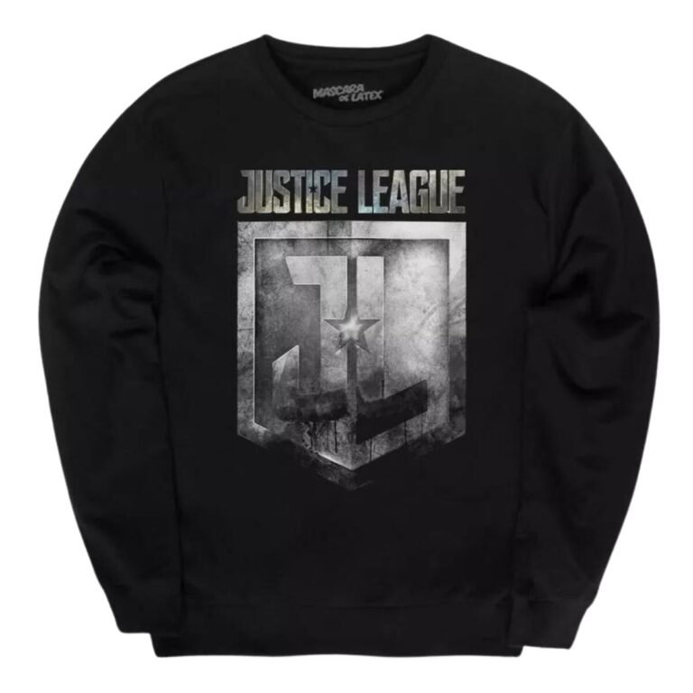 Pullover Máscara De Látex Justice League Hombre