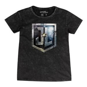 Playera Máscara De Látex Jl Justice League Mujer