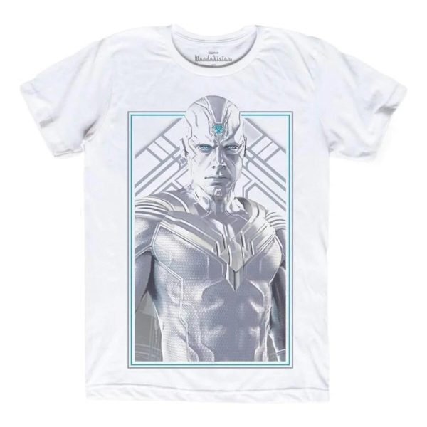 Playera Máscara De Látex White Vision Hombre