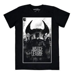 Playera Máscara De Látex Justice League Póster Hombre