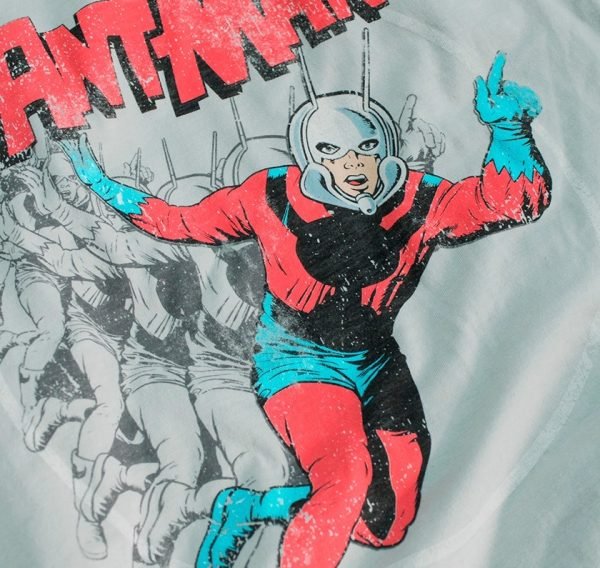 Playera Máscara De Látex Ant-man Retro Mujer