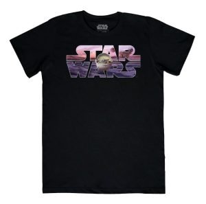 Playera Máscara De Látex Star Grogu Mlsw Hombre