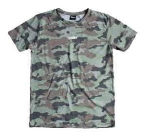 Playera Máscara De Látex Darks Green Camo Hombre