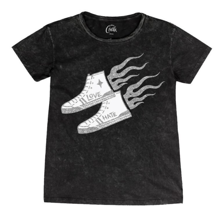 Playera Máscara De Látex Love Hate Mujer