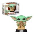 Funko Pop Star Wars: The Mandalorian - Baby Yoda Con Rana