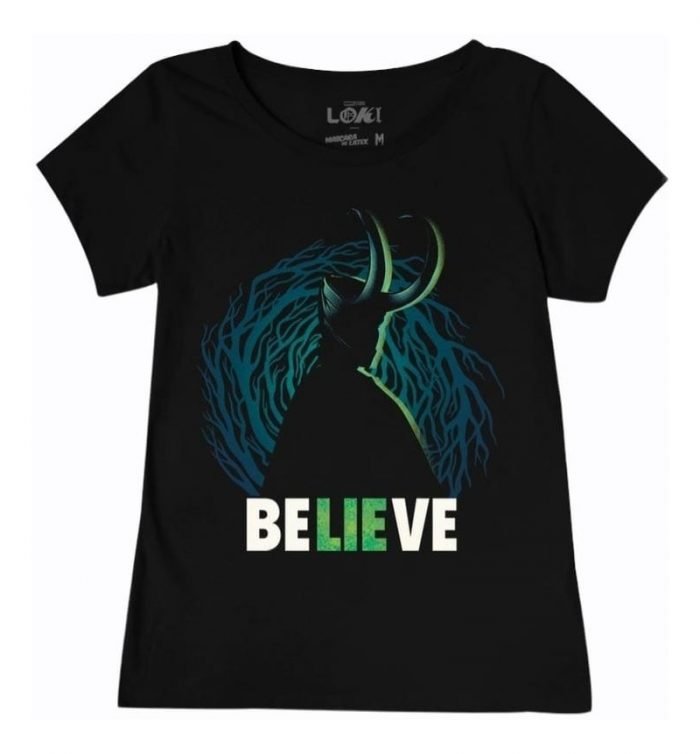 Playera Máscara De Látex Lie Mlmv Mujer