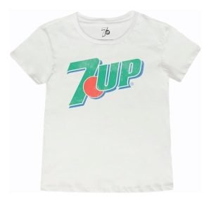 Playera Máscara De Látex 7-up Logo Mlpc Mujer