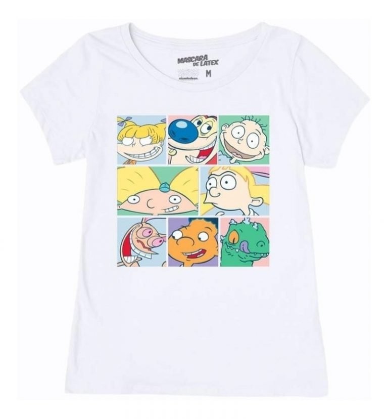 Playera Máscara De Látex Generation Nick Mujer