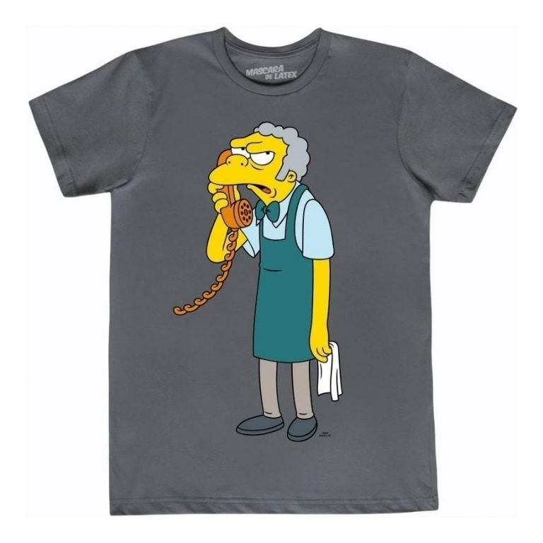 Playera Máscara De Látex Moe Hombre