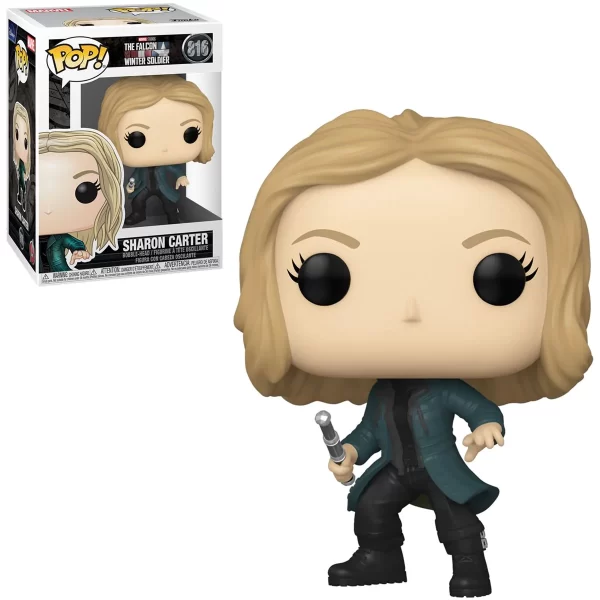 Funko Pop Marvel: Falcon y Winter Soldier - Sharon Carter