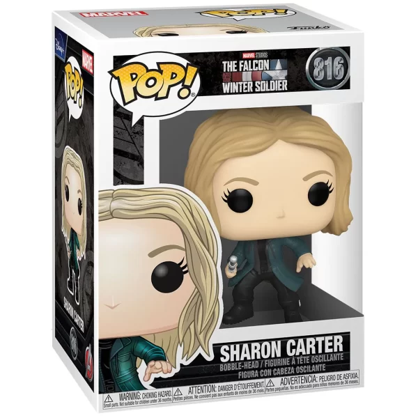 Funko Pop Marvel: Falcon y Winter Soldier - Sharon Carter