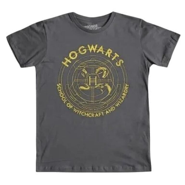 Playera Máscara De Látex School Of Witchcraft Hombre