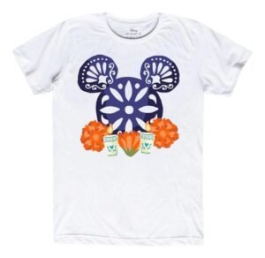 Playera Máscara De Látex Mickey Ofrenda Hombre