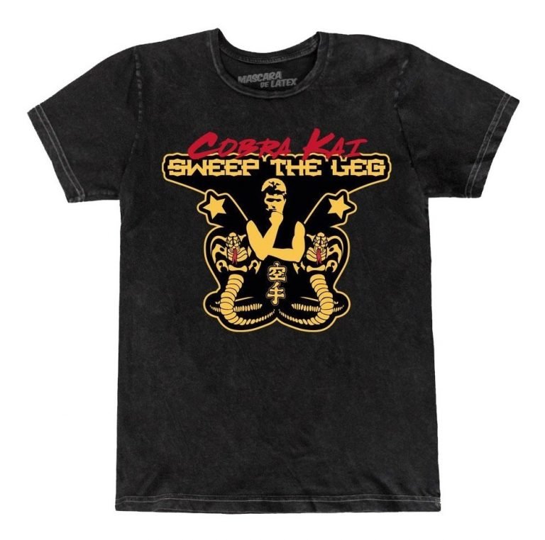 Playera Máscara De Látex Sweep The Leg Hombre