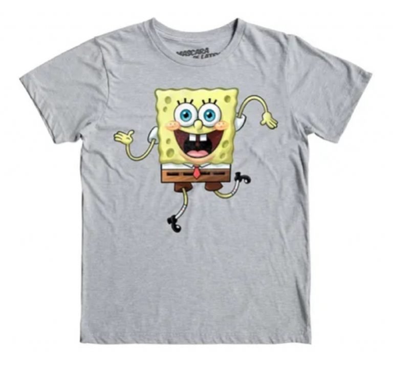 Playera Máscara De Látex Amistad Es Esponja Hombre