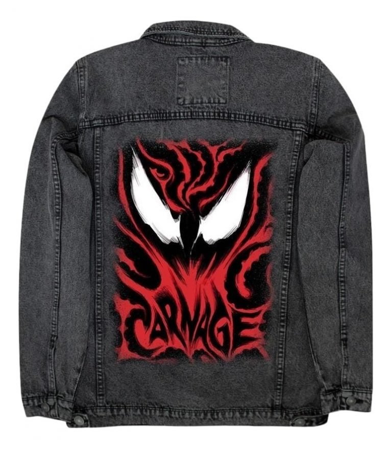 Jacket Máscara De Látex Carnage Hombre