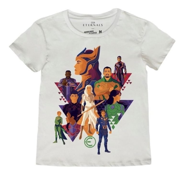 Playera Máscara De Látex Power Of Olympia Mujer