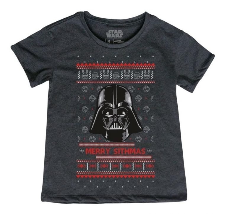 Playera Máscara De Látex Lord Of The Sithmas Ugly Mujer
