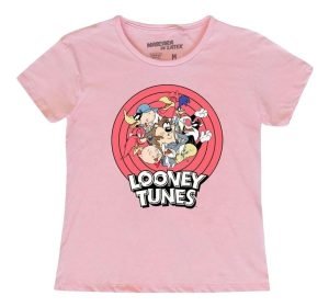 Playera Máscara De Látex Looney Mujer