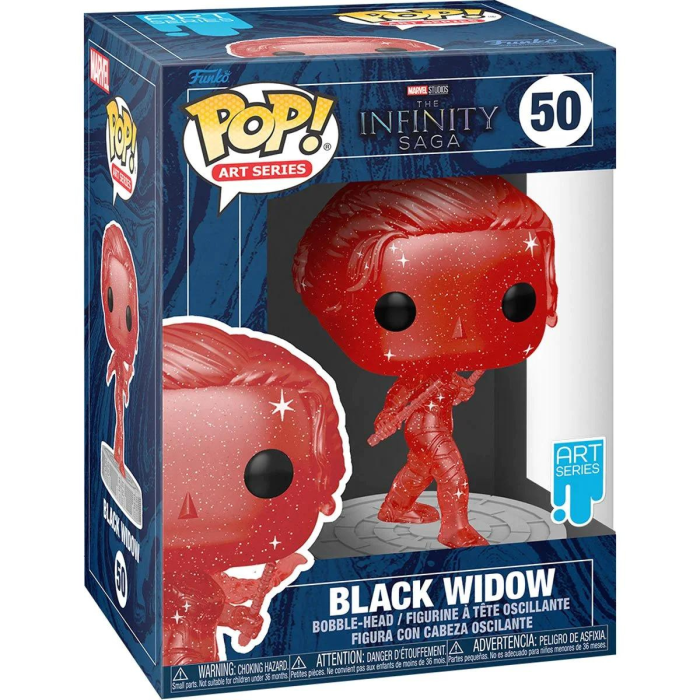 Funko Pop Marvel: Infinity Saga - Black Widow Gema Roja Serie Artistica
