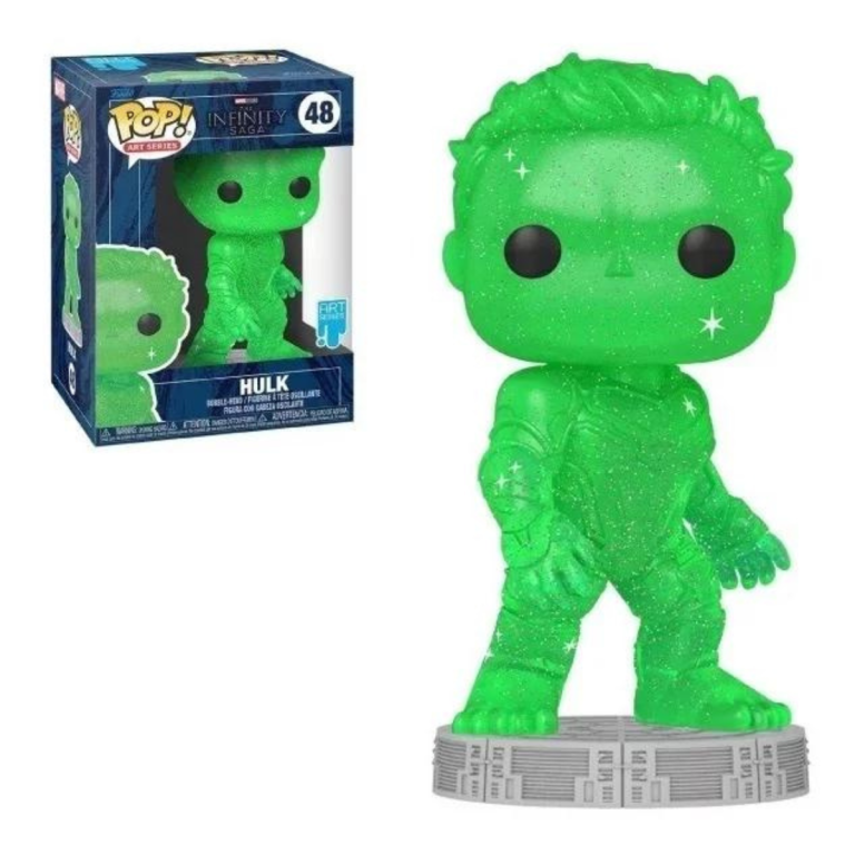 Funko Pop Marvel: Infinity Saga – Hulk Gema Verde Serie Artistica