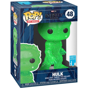 Funko Pop Marvel Infinity Saga - Hulk Gema Verde Serie Artistica