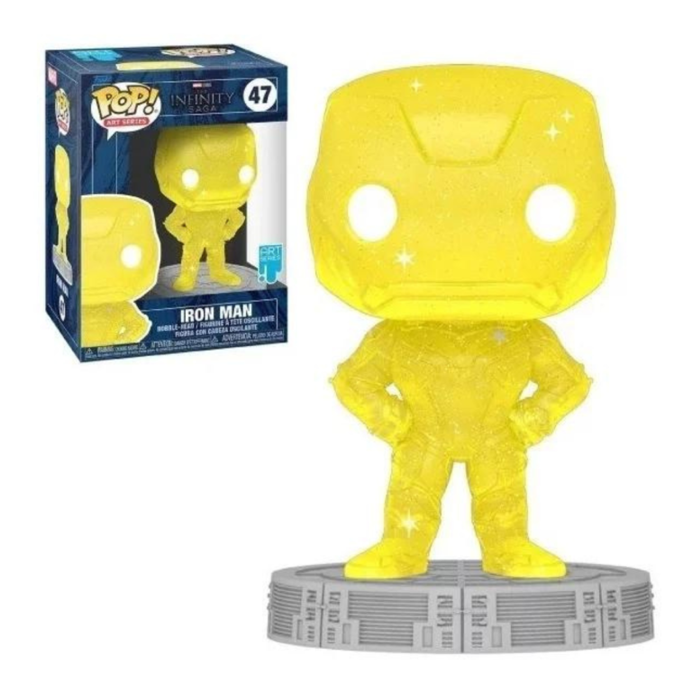 Funko Pop: Infinity Saga – Iron Man Gema Amarilla Serie Artistica