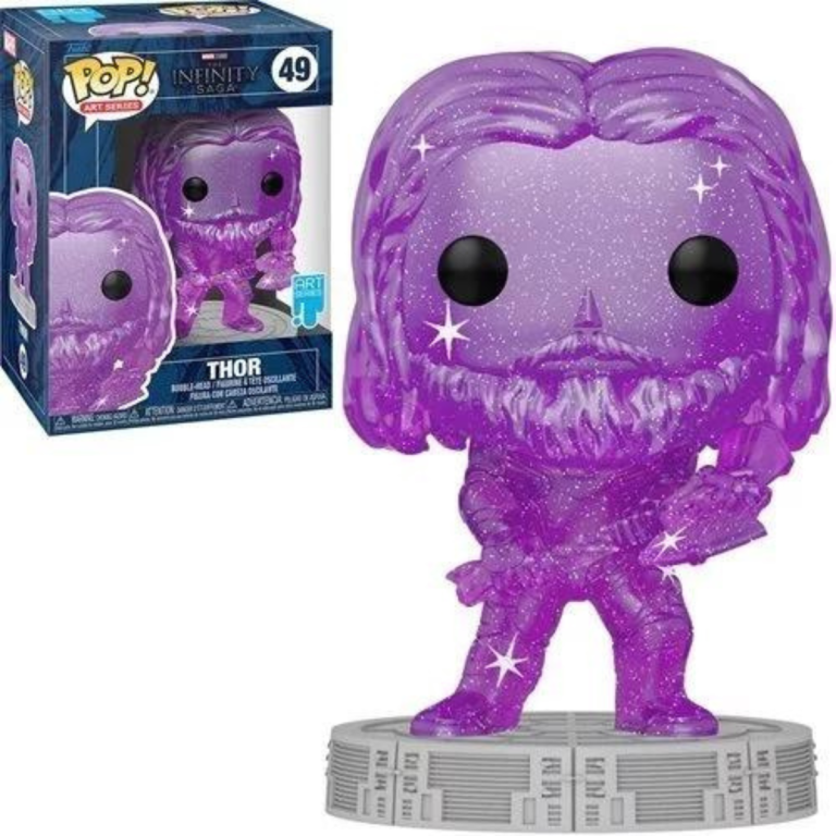 Funko Pop: Infinity Saga – Thor Gema Morada Serie Artistica