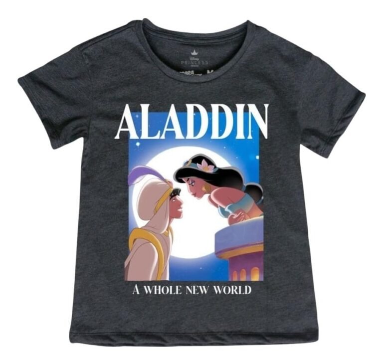 Playera Máscara De Látex A Whole New World Mujer