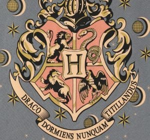 Playera Mascara De Latex Golden Hogwarts Mlhp Mujer