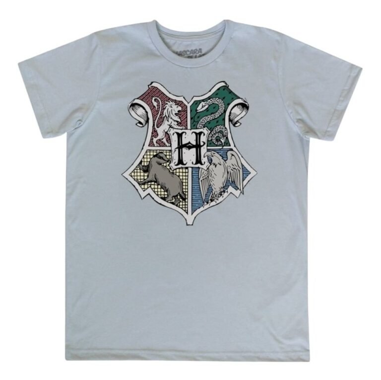 Playera Máscara De Látex Colegio De Magia Hombre