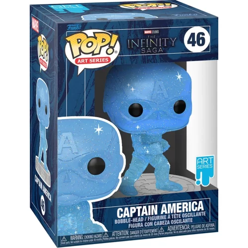 Funko Pop Marvel: Infinity Saga - Capitan America Gema Azul 