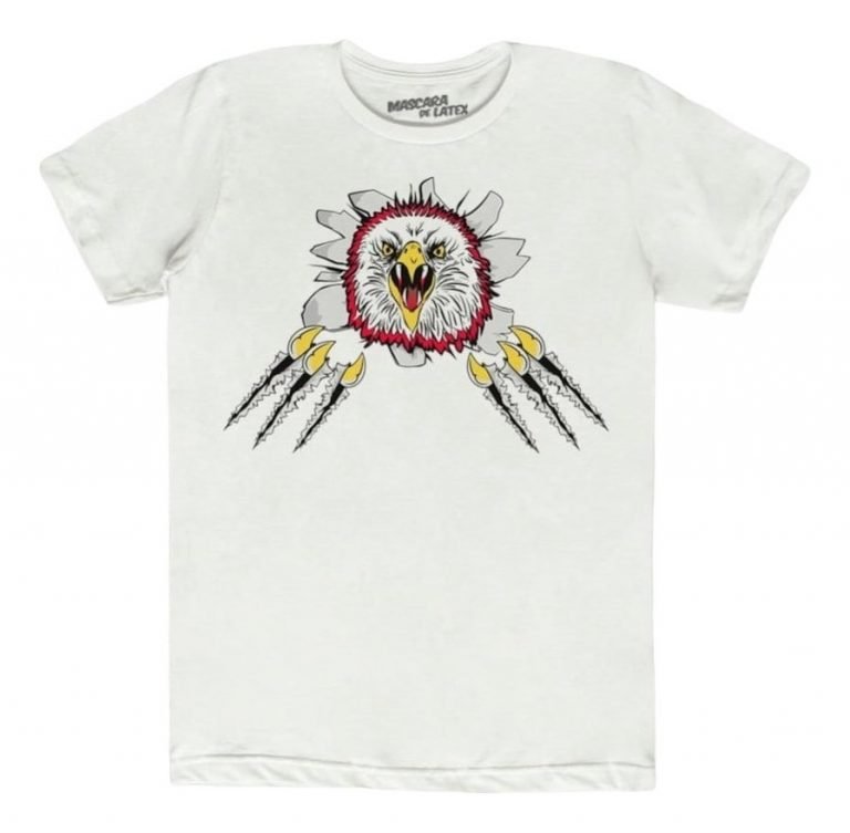 Playera Máscara De Látex Fang´s And Claws Hombre