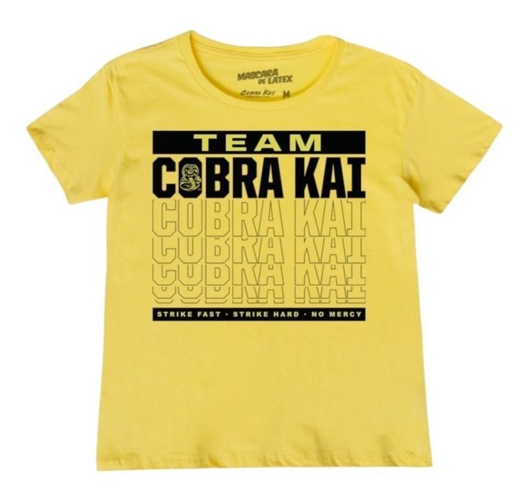 Playera Máscara De Látex Team Cobra Mujer