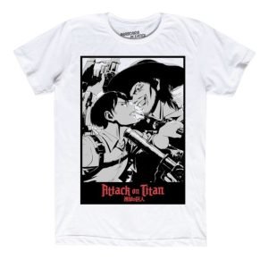 Playera Máscara De Látex Levi Versus Kenny Mlat Hombre