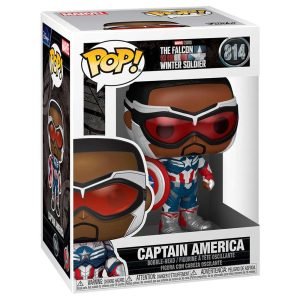 Funko Pop Marvel: Falcon y Winter Soldier - Falcon Capitan America