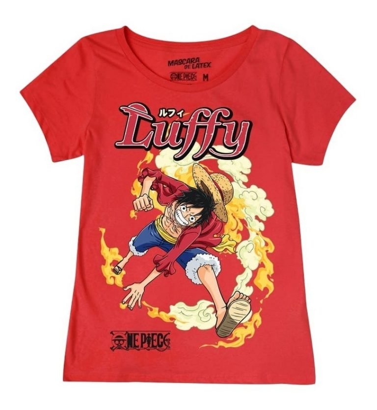Playera Máscara de Látex Seré El Rey De Los Piratas Mujer