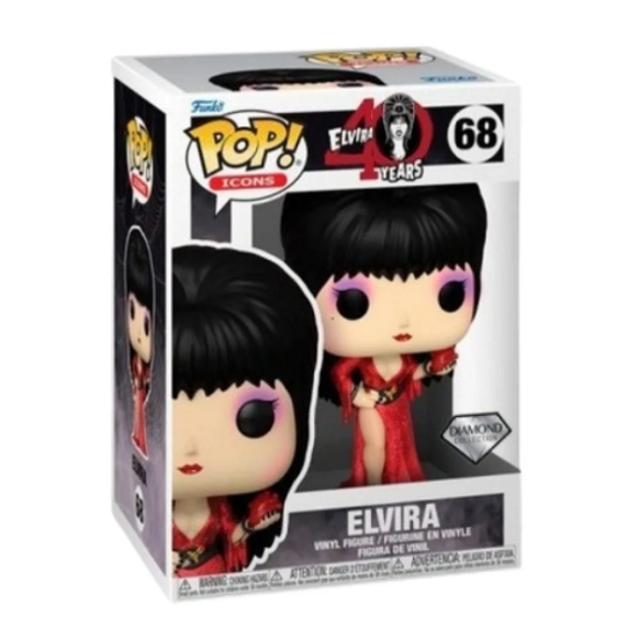 Funko Pop! Icons - Elvira 40th Years Diamond - Elvira
